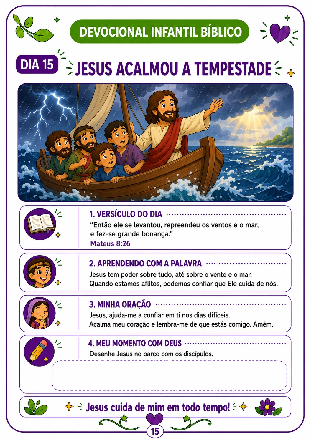 Momento de oração